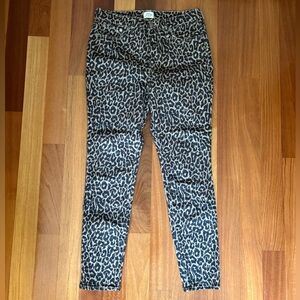 J. Crew Leopard Print Women Jeans